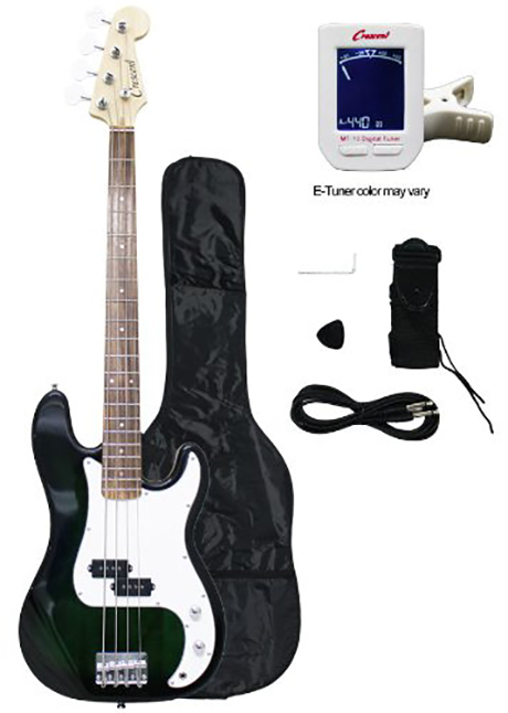 6. Electric Bass Guitar Greenburst