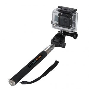 3. Floureon Selfie Stick Extendable Telescopic Handheld Pole Arm Monopod For GoPro Cameras